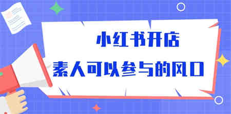 小红书开店，素人可以参与的风口（39节视频课程）-侠客分享网