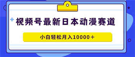 （9176期）视频号日本动漫蓝海赛道，100%原创，小白轻松月入10000＋-侠客分享网