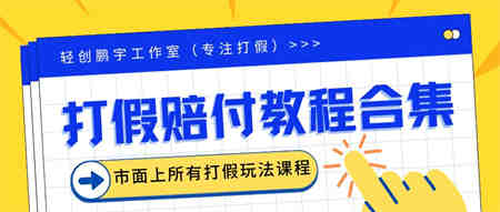 2023年全套打假合集，集合市面所有正规打假玩法（非正规打假的没有）-侠客分享网