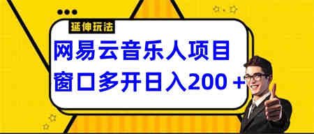 网易云挂机项目延伸玩法，电脑操作长期稳定，小白易上手-侠客分享网