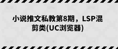 小说推文私教第8期，LSP混剪类(UC浏览器)-侠客分享网