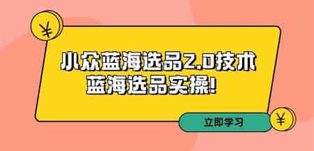 拼多多培训第33期：小众蓝海选品2.0技术-蓝海选品实操！-侠客分享网