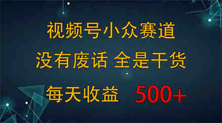 2024视频号新手攻略，今日话题赛道带你日赚300+-侠客分享网